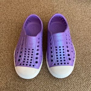 Native Shimmer Purple Shoe